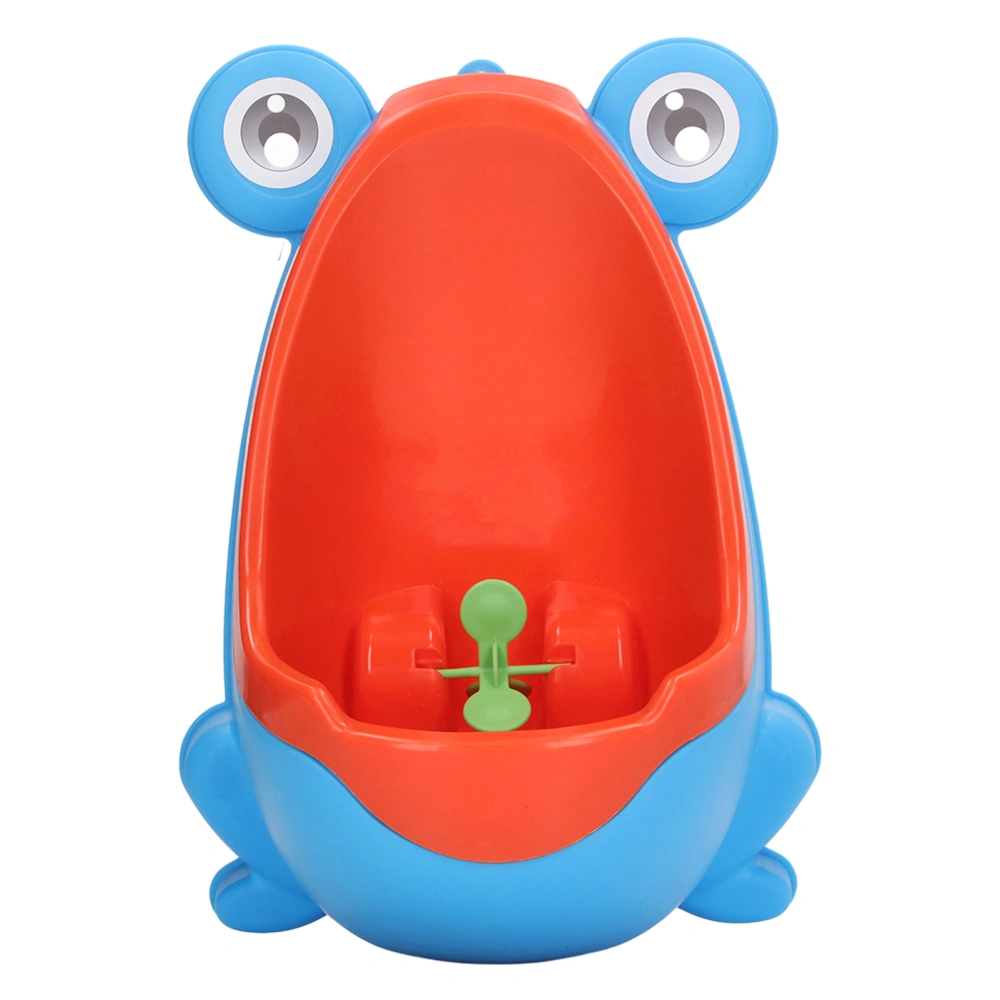 Children Urinal Funny Aiming Target Plastic Wall Mounted Potty Training Urinal for Boys Toddlers Blue