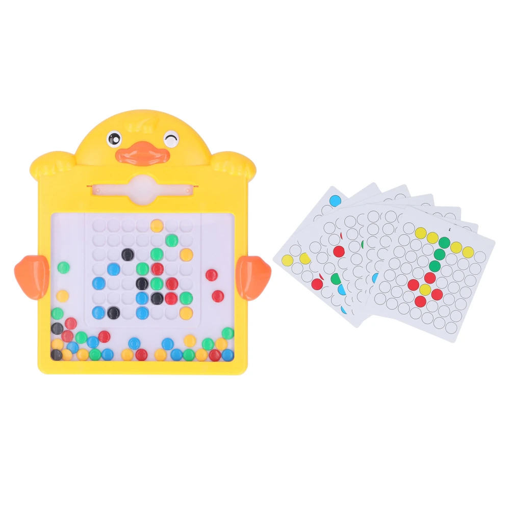 Magnetic Drawing Board for Kids Educational Doodle Board with Pen Colourful Beads