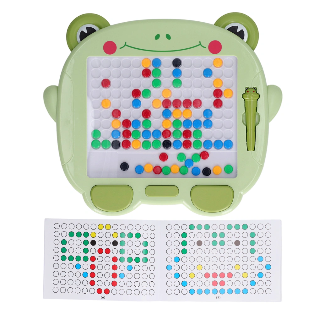 Magnetic Dot Drawing Board Early Education Magnetic Drawing Board with Pen for Children Kids Preschool Type 2