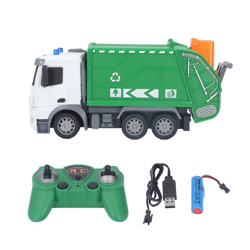 Electronic Garbage Truck Toy Education Recycling Garbage Truck With Remote Control for Boy Girl Kids