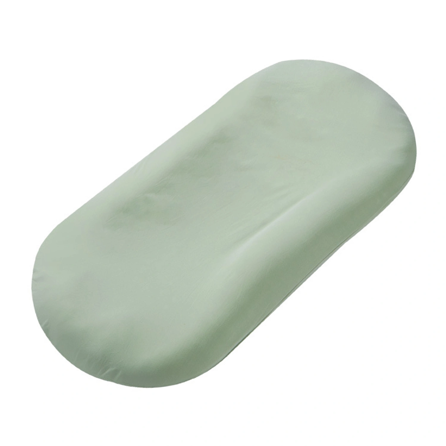 Portable Newborn Bed Toddler Spine Protection Support Bed Soft Polyester Removable Baby Cot Green 0‑6 Breathable Liner