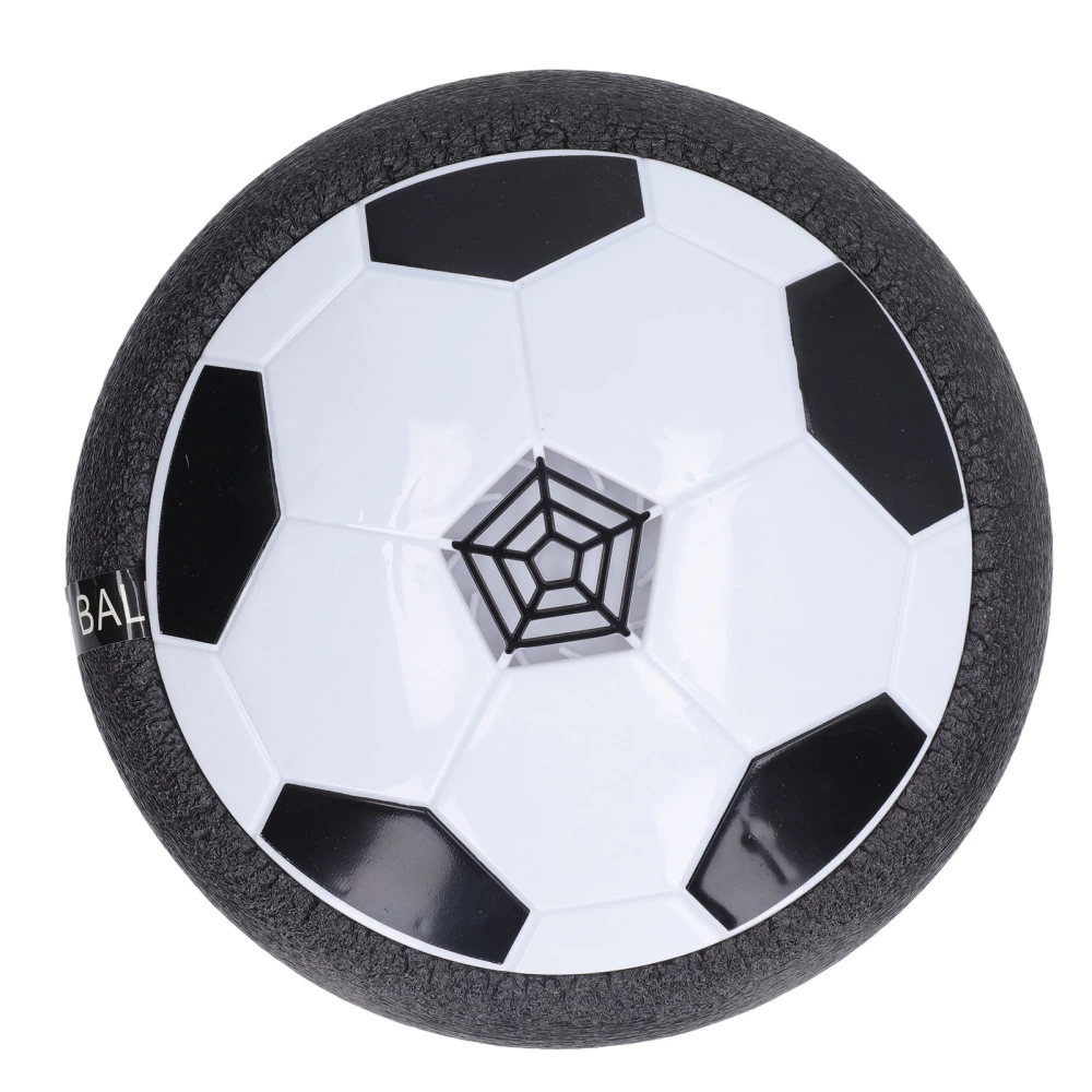 LED Hover Soccer Ball Interactive Battery Operated Floating Football Soccer Ball Toy with LED Light Soft Foam Bumper Black