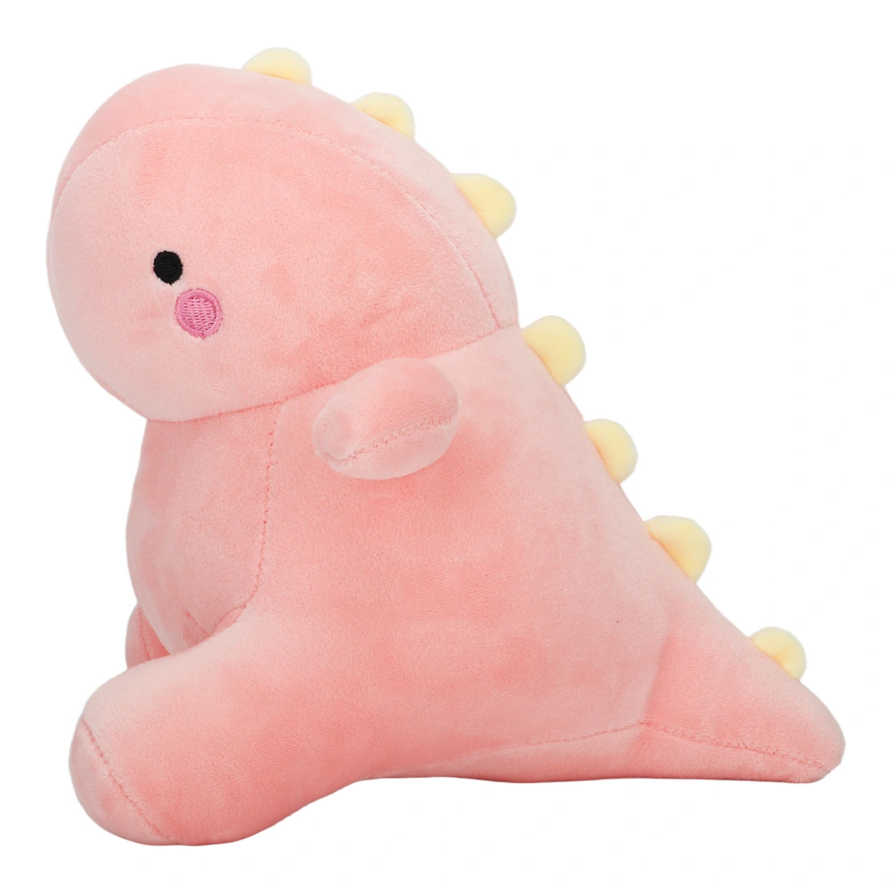 Cute Dinosaur Plush Toy Safe Soft Stuffed Animal Plush Toy Doll for Kids Girls Boys Birthday Gifts Pink 22cm / 8.7in