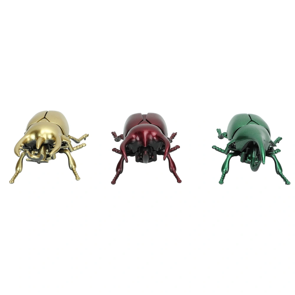 3 Pcs Fake Insects Plastic Wind Up Bugs Models Toy Insects Bug Animal Figurines Playset for Home School