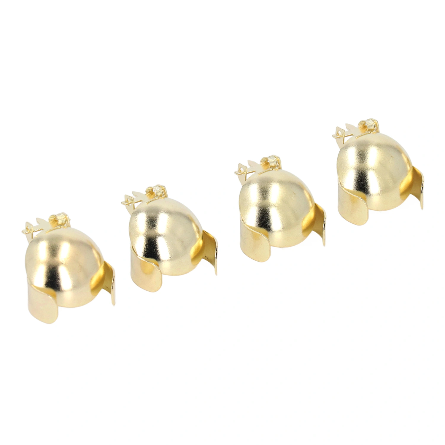 4pcs Automatic Candle Extinguisher Wick Flame Snuffer for Putting Out Candle Flame Safely Gold