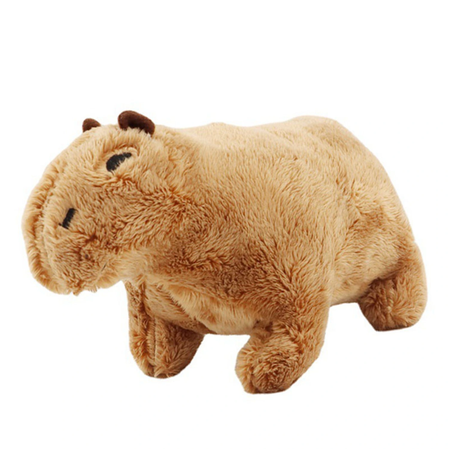 Capybara Plush Doll Cute Animal Simulated Stuffed Capybara Toy Doll for Kids Home Decoration