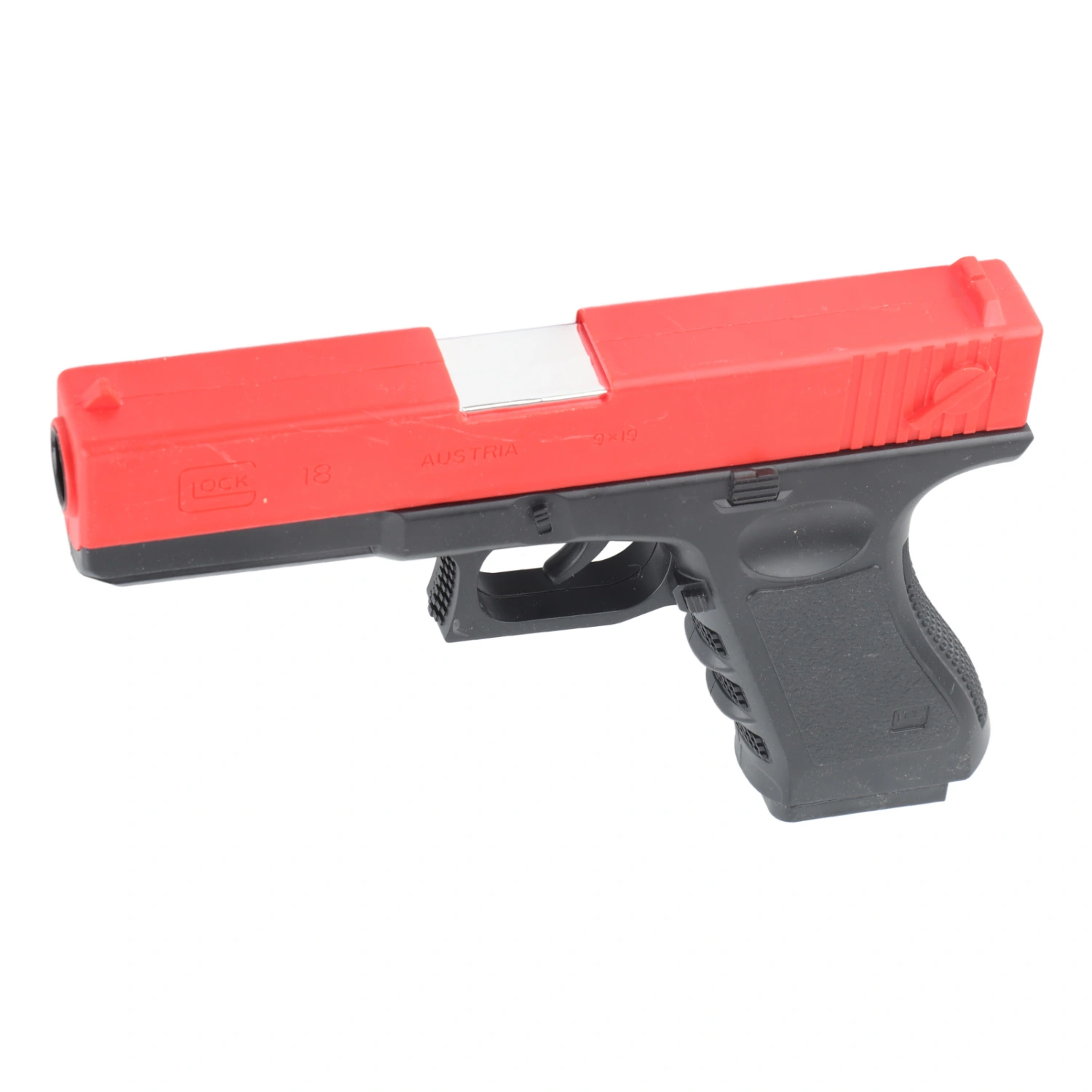 Shell Ejecting Education Model Realistic Toy Gifts Boys Toy Luminous Ejecting Game Balck and Red
