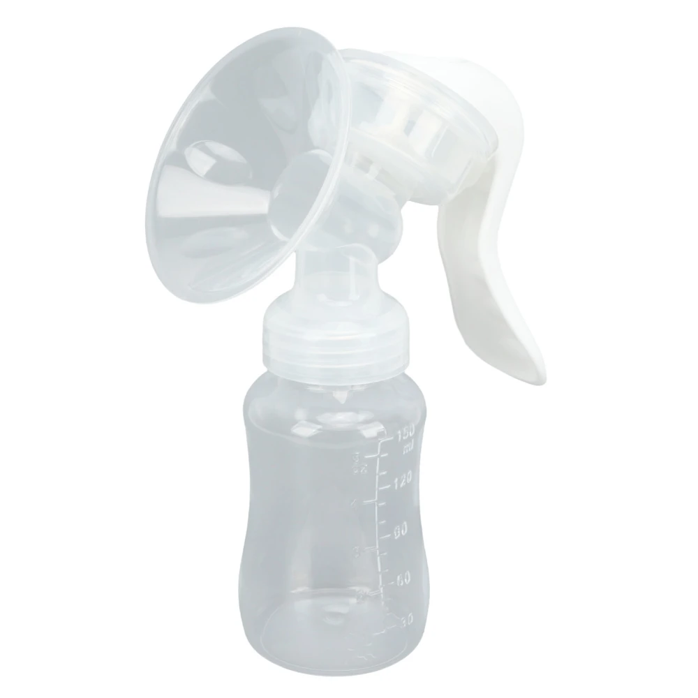 Manual Breast Pump Strong Suction Soft Silicone Breast Feeding Pump for Mother 150ml