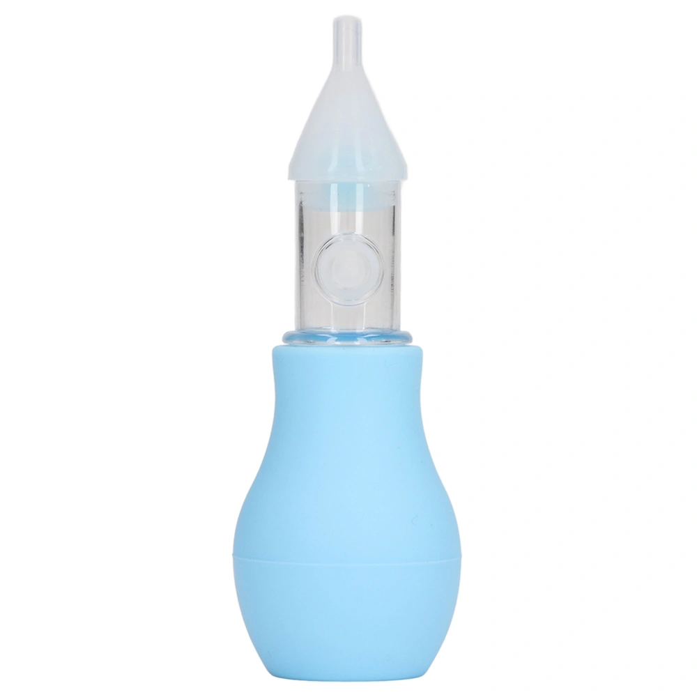 Baby Nasal Aspirator Easy Squeeze Silicone Soft Tube Reusable Nose Sucker for Infant Newborn