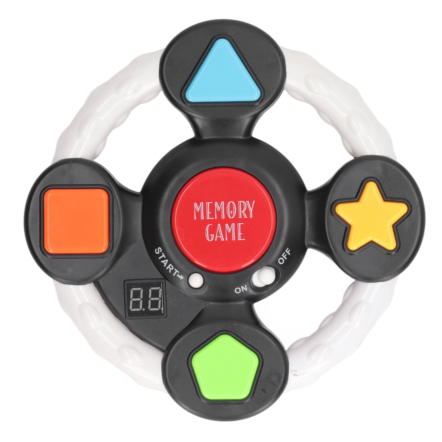 Electronic Memory Handheld Game Electronic Competitive Challenge Brain Teaser Memory Run Game with Lights