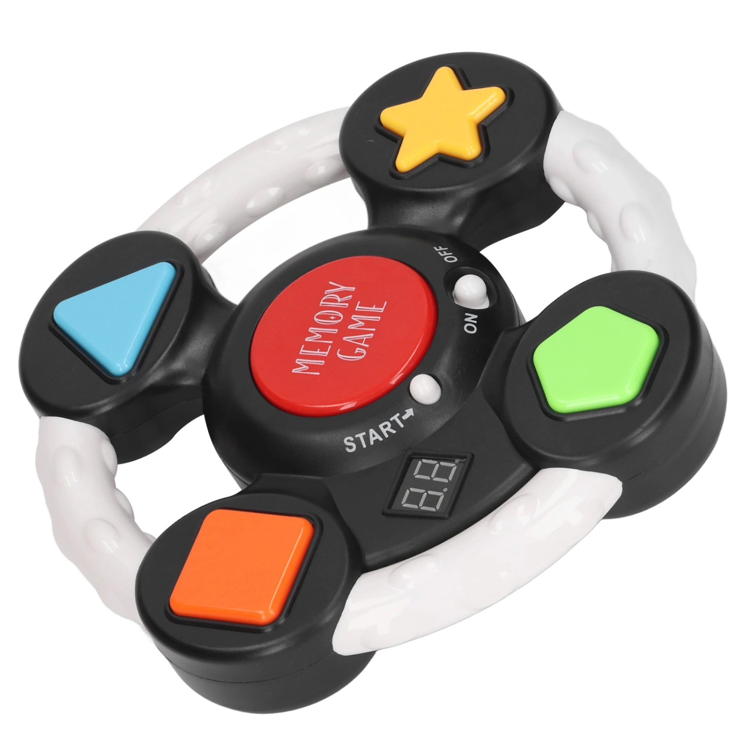 Electronic Memory Handheld Game Electronic Competitive Challenge Brain Teaser Memory Run Game with Lights