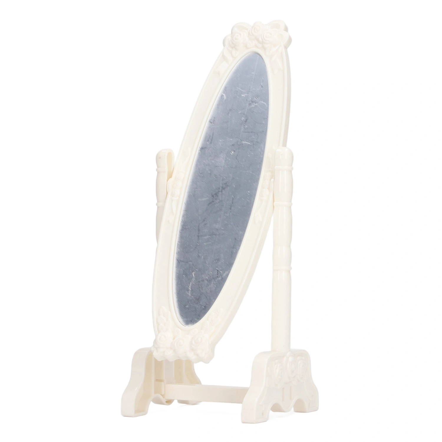 1:12 Scale Dollhouse Floor Mirror Miniature Floor Standing Mirror Dollhouse Decoration Pretend Play Accessory