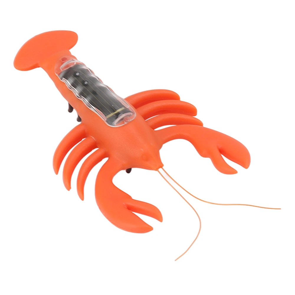 Solar Power Lobster Toy High Simulation Automatic Crawling Science Educational Lobster for Children