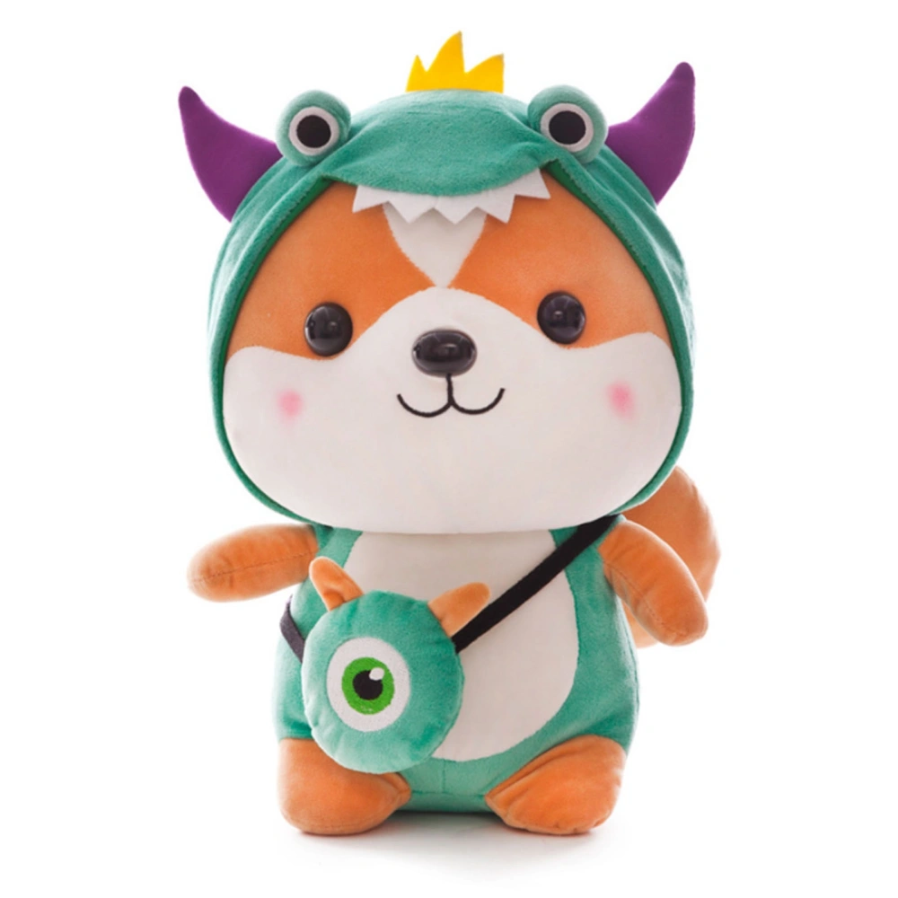 Cartoon Squirrel Plush Toy Kid Adult Cute Exquisite Soft Stuffed Animal Toy Doll Home Decoration Green