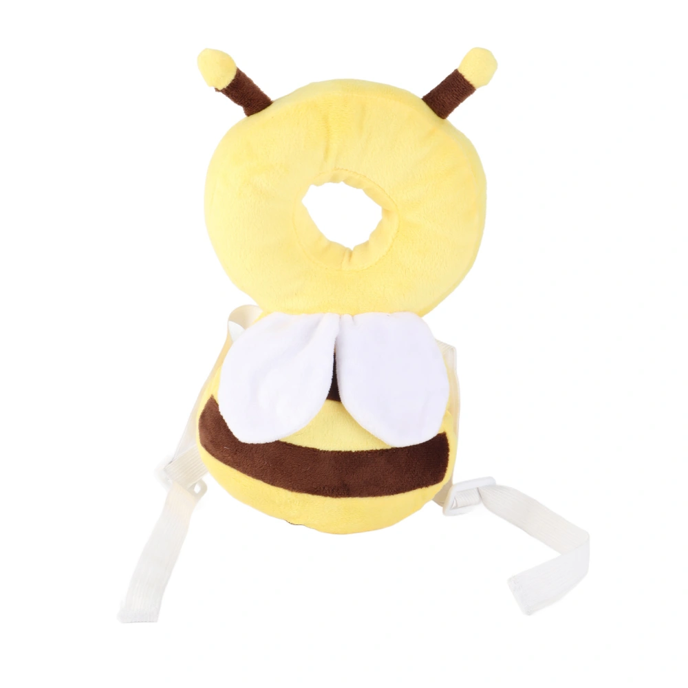 Yellow Bee Shaped Baby Head Protection Backpack Cushion Toddler Infant Safety Head Protector Pad