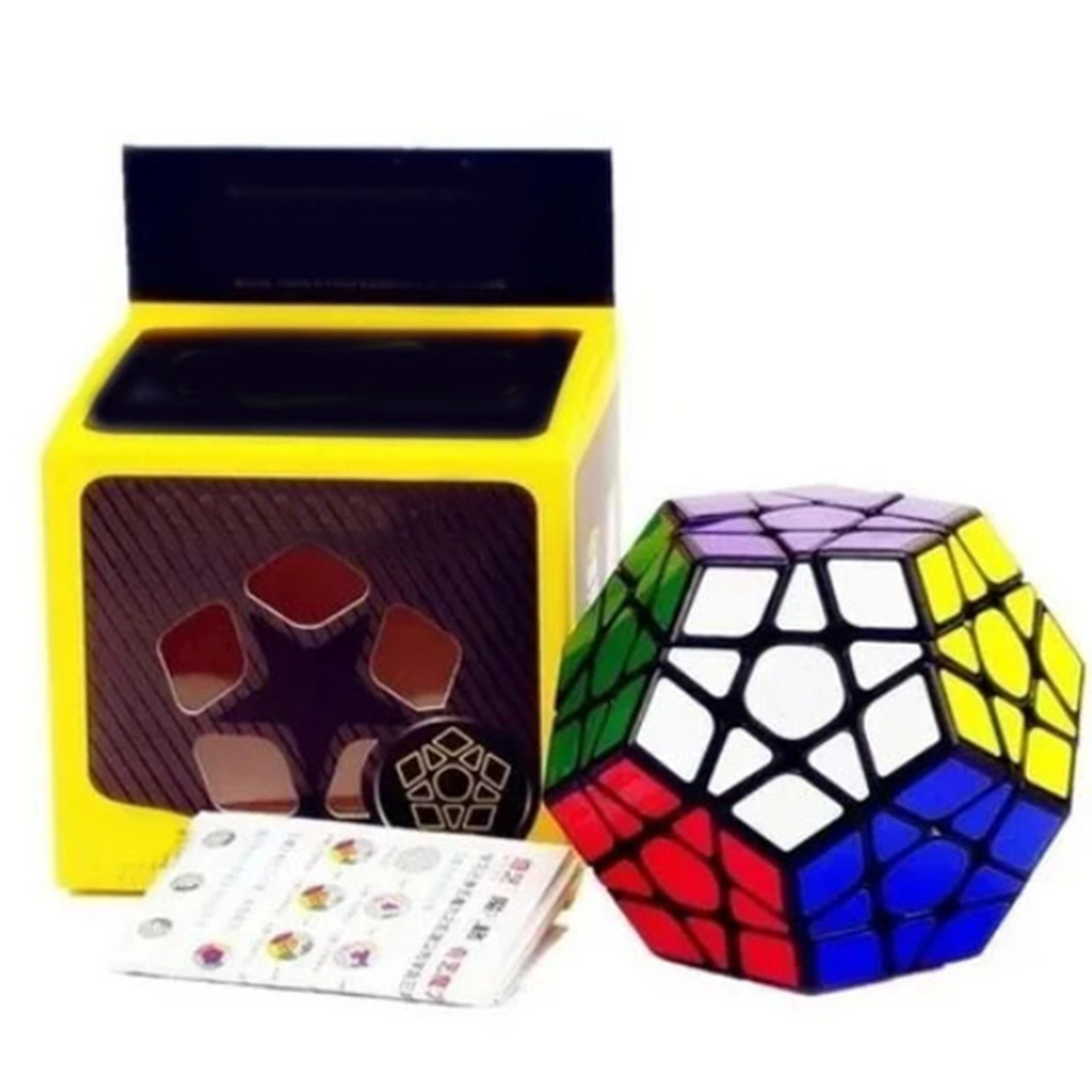 Speed Puzzle Adult Office Portable Ergonomic Flexible Bright Color Pentagonal Dodecahedron Puzzle Toy