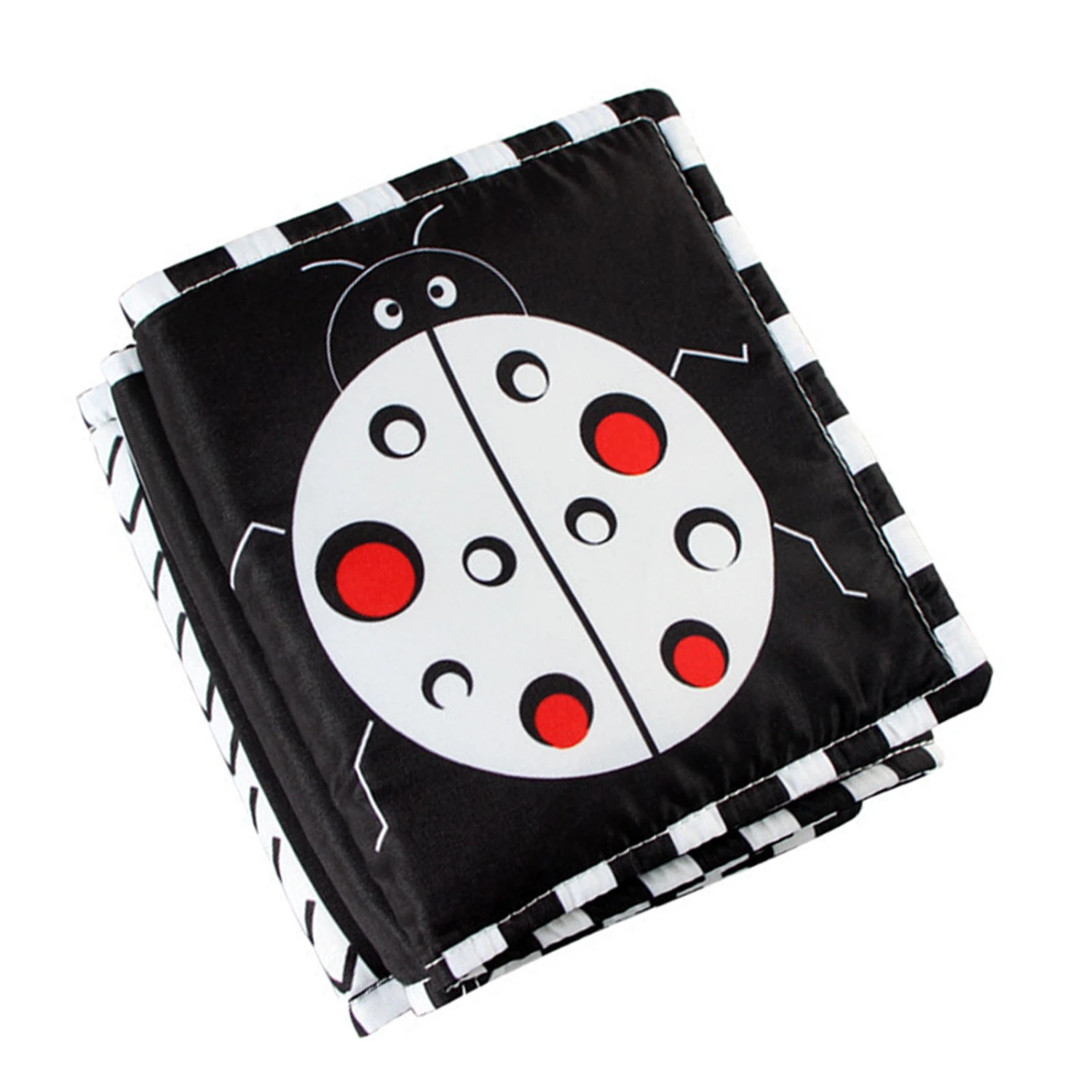 Black White High Contrast Soft Book High Contrast Baby Toys Baby Soft Book for Early Education