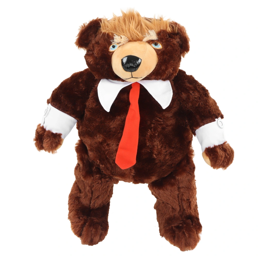 Cute Brown Bear Plush Toy 20.7 Inch Kid Soft Stuffed Animal Toy Doll Throw Pillow Bedroom Decoration