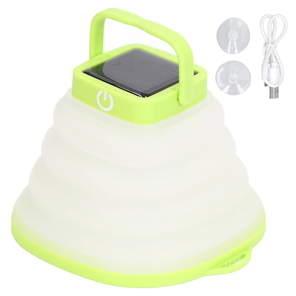 Collapsible Solar Light Adjustable 3 Gears USB Rechageable Multifunctional Collapsible Solar Soothing Lamp