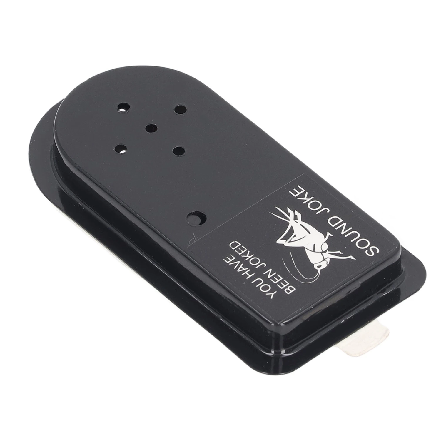 Crickets Sound Toy Auto Turn Off Back Adhesive Sticker Annoying Noise Maker Prank Toy Black