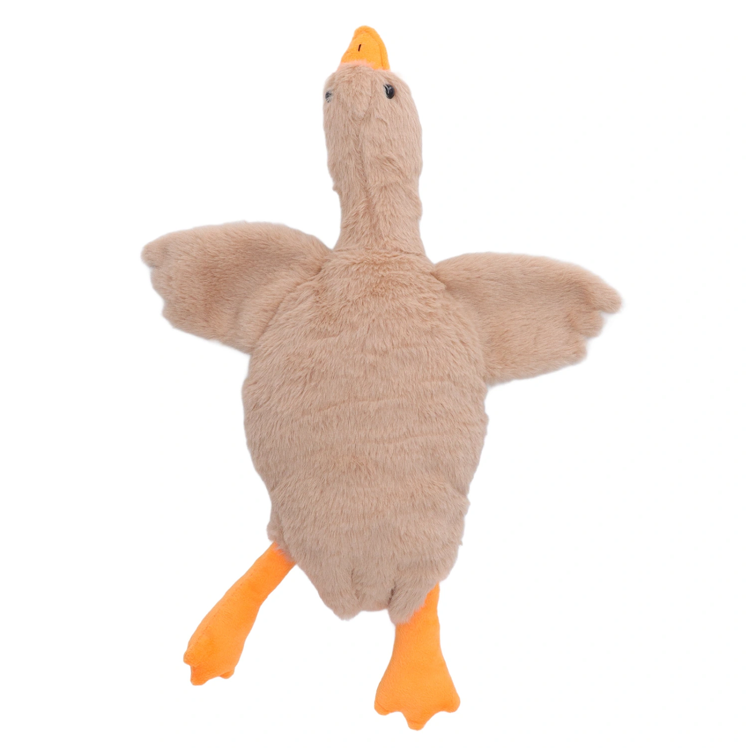 Stuffed Goose Toy Children Adult Cute Soft Plush Animal Toy Throw Pillow Bedroom Decoration for Sofa Brown