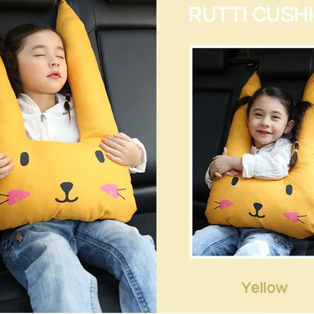 Cute Car Pillow Cushion Travel Pillow Cartoon Animal Shape Pillow Neck Pillow