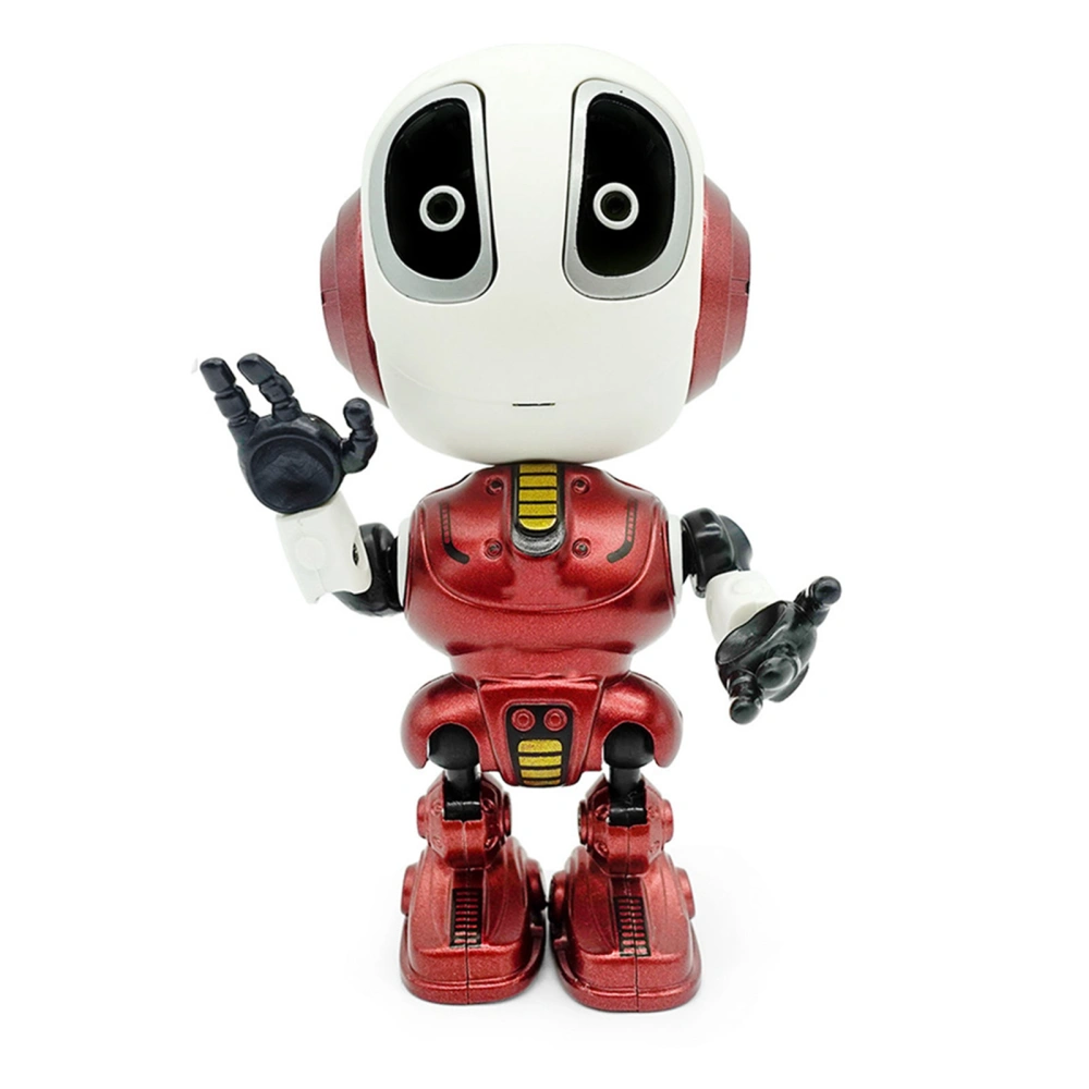 Mini Robot Talking Toy Alloy Intelligent Touch Control Recorded Conversation Charging Robot Kids Toys with LED Eyes