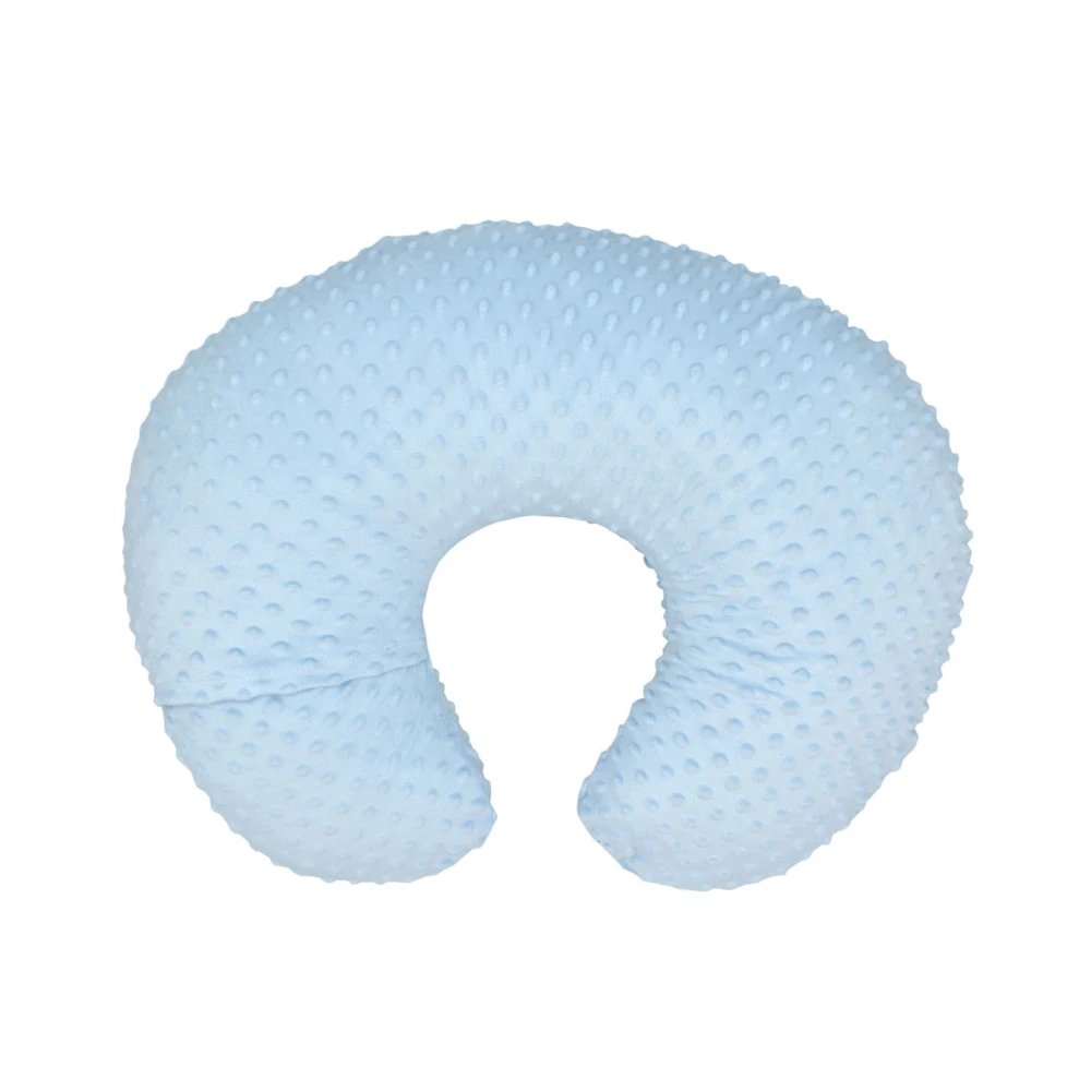 Baby Feeding Pillow Cover Ultra Soft U Shape Comfortable Cleanable Nursing Pillow Cover Sky Blue