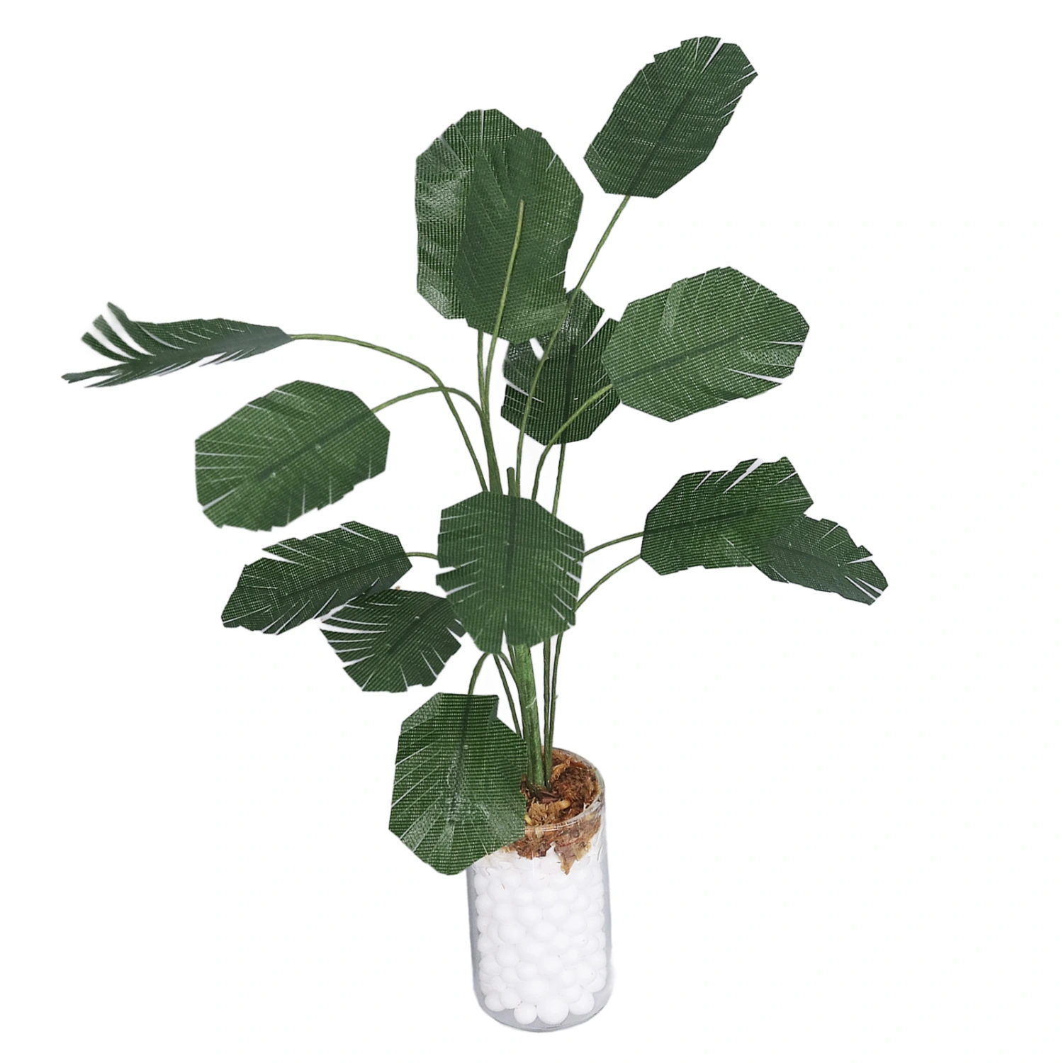 1:12 Miniature Dollhouse Plants Vivid Banana Tree Simulation Bonsai Plant Decoration S