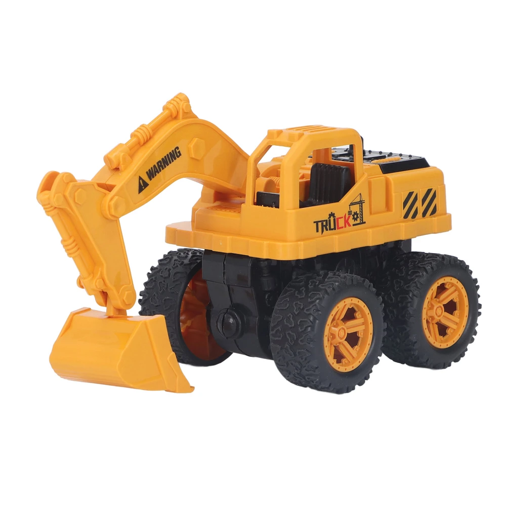 Kids Excavator Toy Movable Joint Model Construction Tractor Vehicle Engineering Digger Truck Gifts for Boys Girls