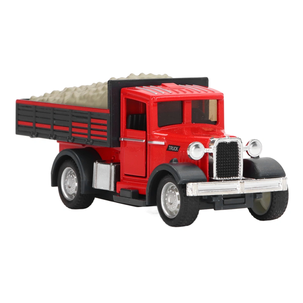 Truck Toy 1:32 Scale Retro Alloy American Transport Truck Model for Children Model Lovers Gift Sand