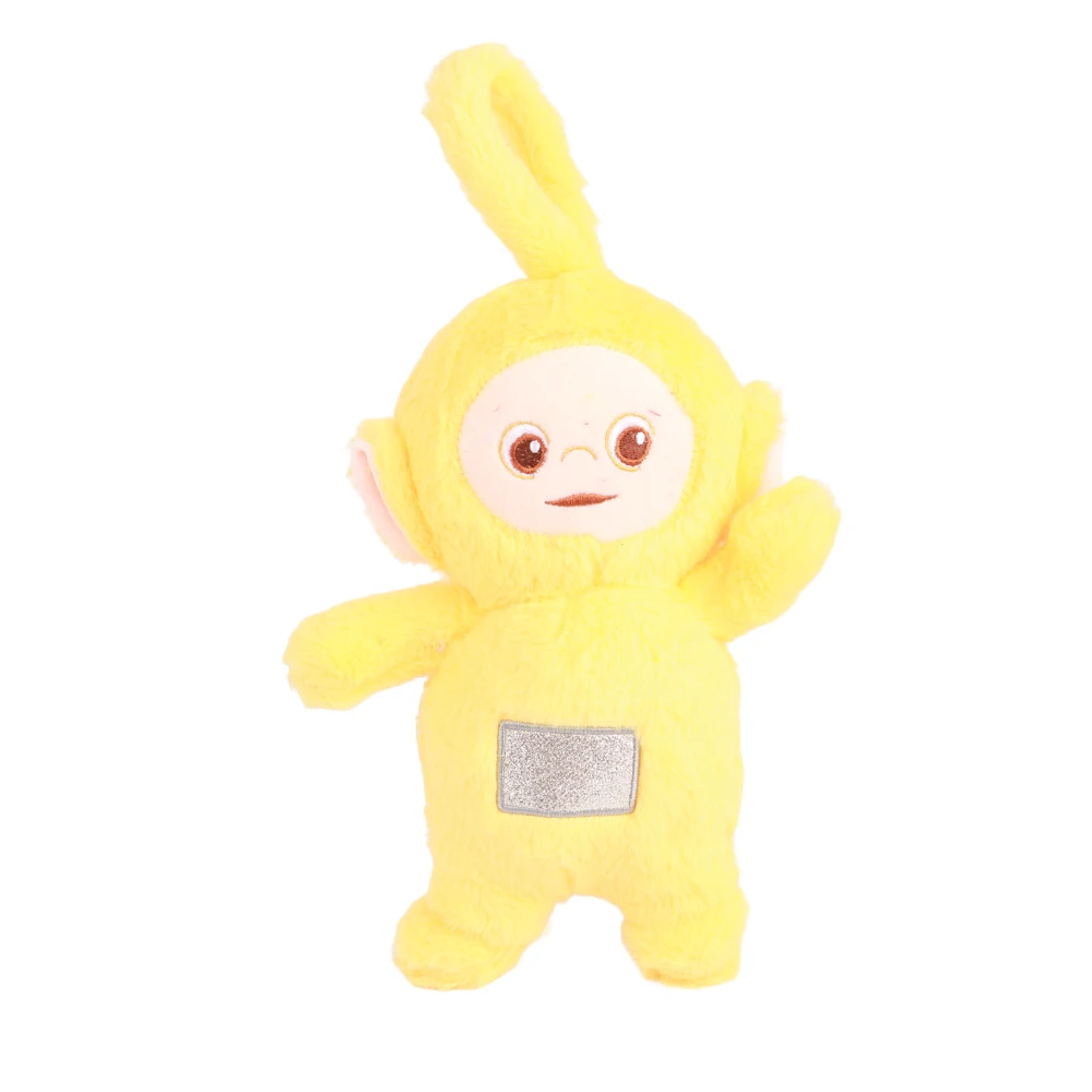 Stuffed Toy Soft Exquisite 3D Cotton Cute Expression Smoothing Bright Colors Plush Toy for Kids Girl Gifting Yellow 11.8in