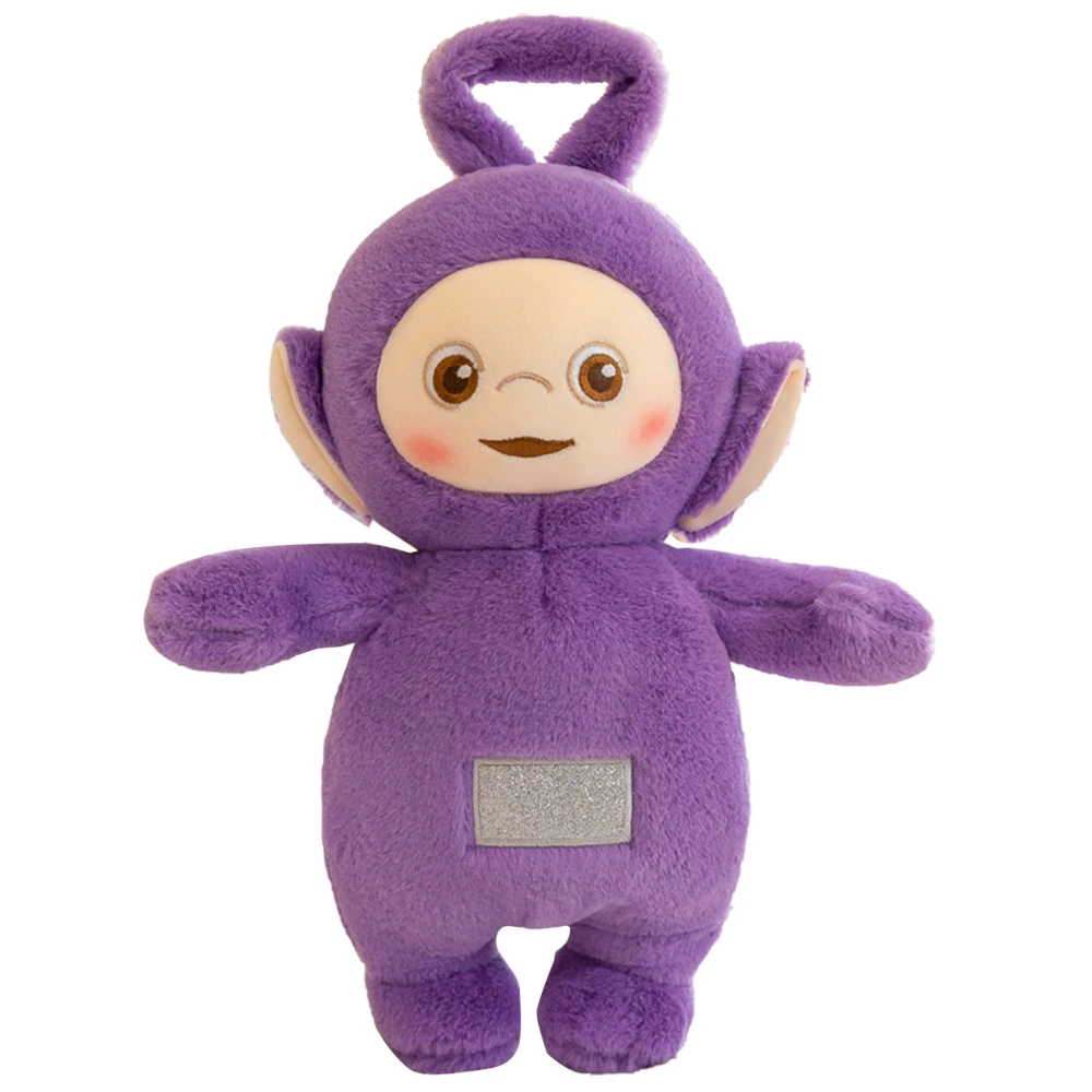 Stuffed Toy Soft Exquisite 3D Cotton Cute Expression Smoothing Bright Colors Plush Toy for Kids Girl Gifting Purple 11.8in