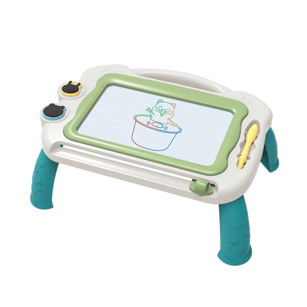 Magnetic Drawing Board Light Gray Green Erasable Dust Free Magnetic Sketch Pad Doodling Board Table for Toddler Girls Boys