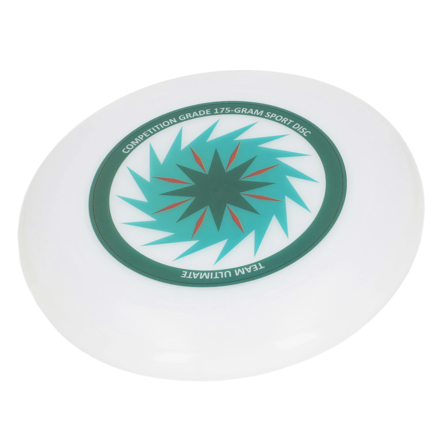 Outdoor Flying Disc Adult Portable Fitness Sports Beach Luminous Flying Disc for Competition Camping Green