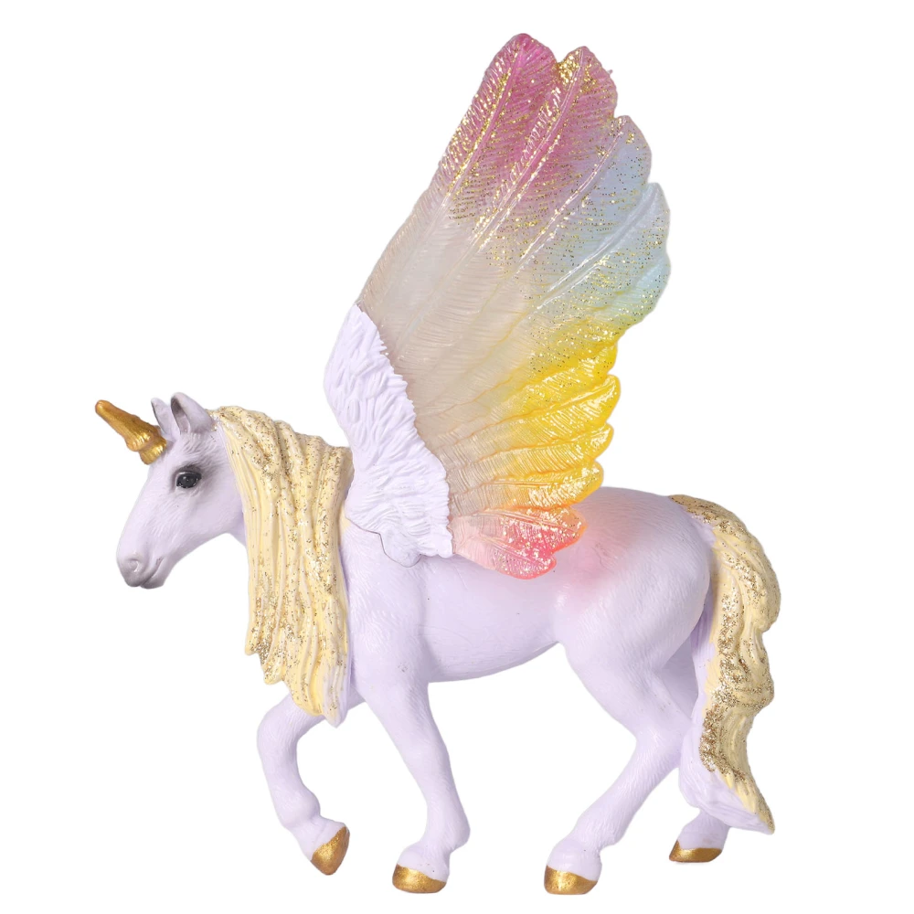 Flying Horse Statue Exquisite Colorful Beautiful Fine Workmanship Horse Model Children Toy