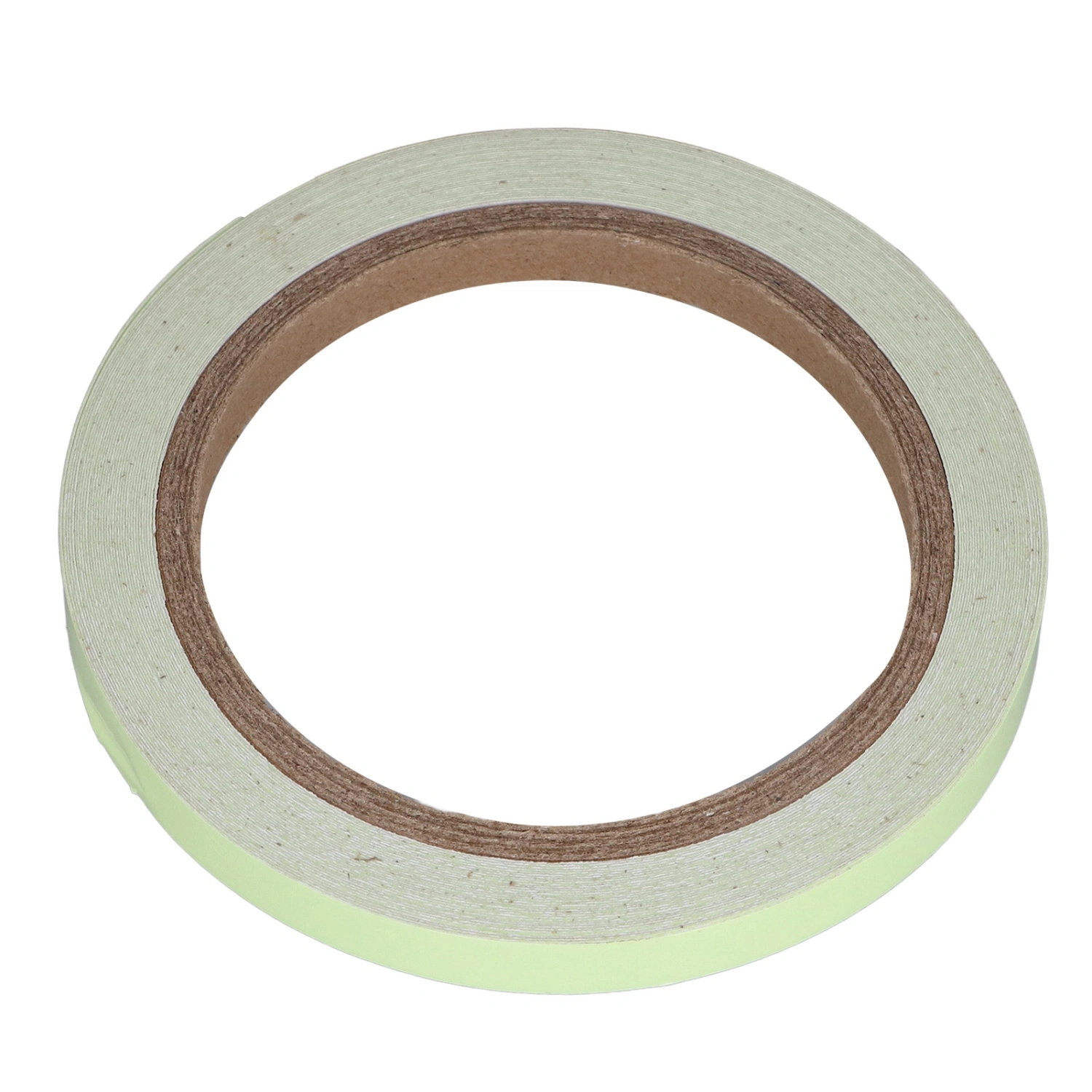 10m Length Glow in The Dark Tape Hard Light Charging Under UV Black Light Fluorescent Tape for Smooth Walls Stairs 10mm/0.39in Width Green