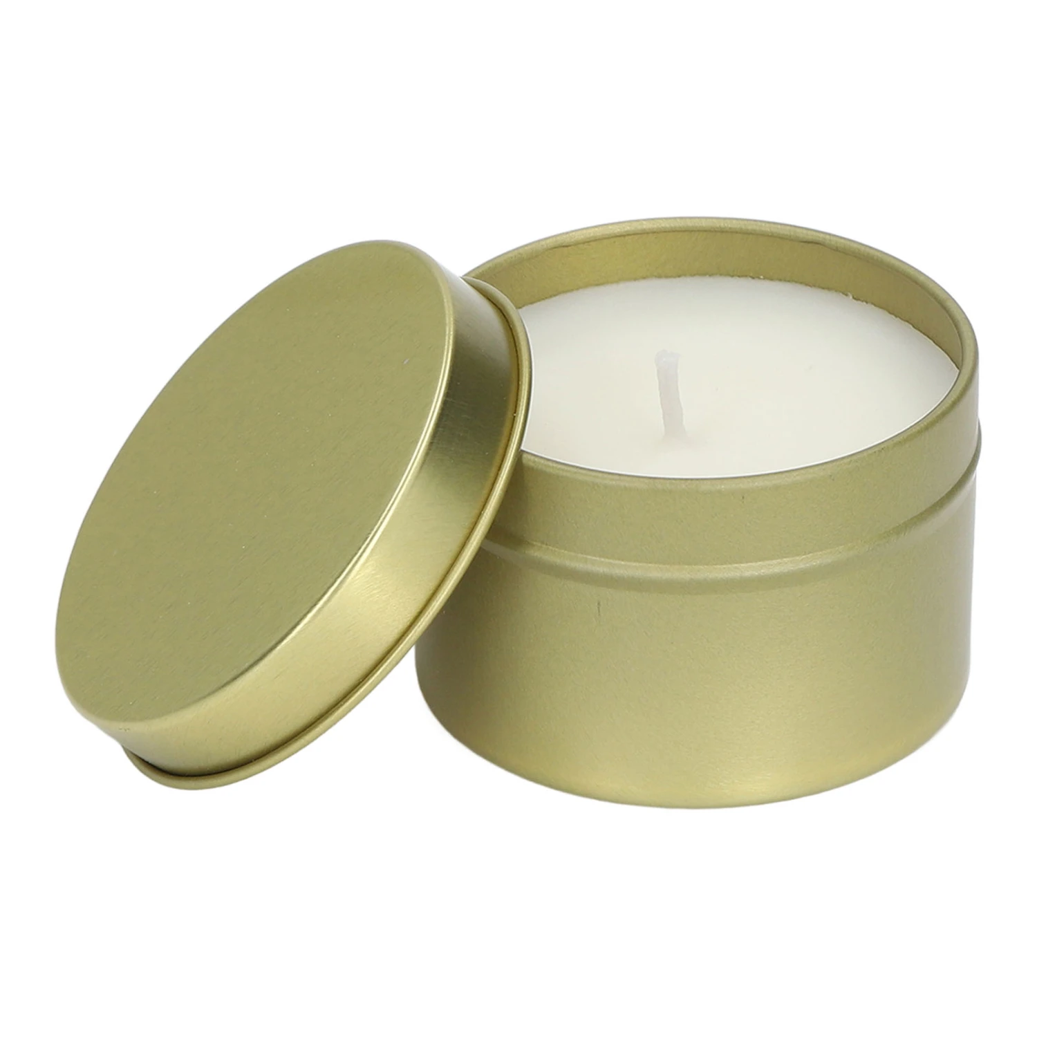 Survival Candle 15 Hour Scented Long Lasting Emergency Survival Candle for Outdoor Home Gold