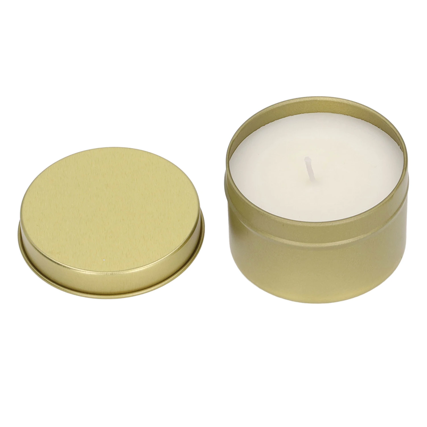 Survival Candle 15 Hour Scented Long Lasting Emergency Survival Candle for Outdoor Home Gold