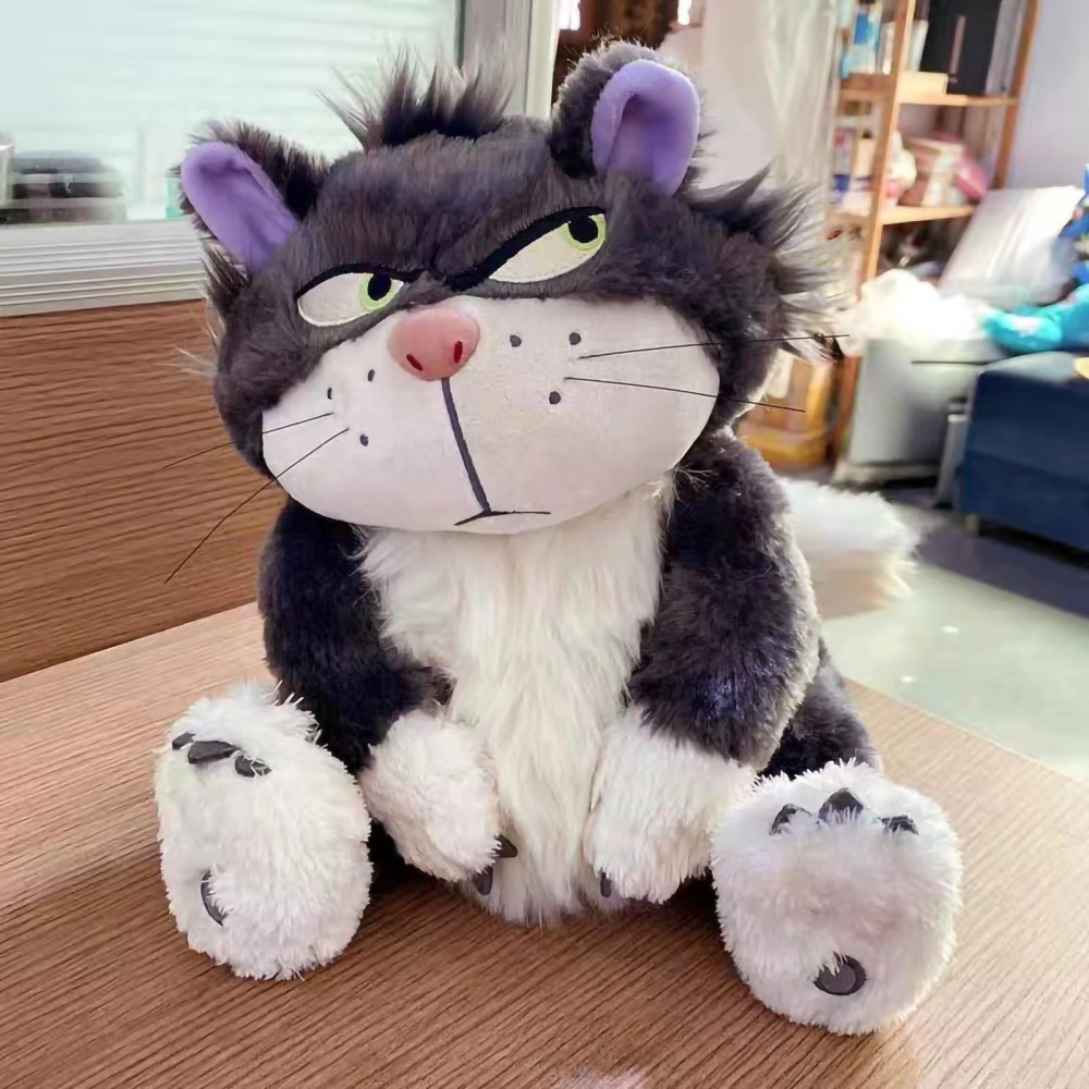 Animal Doll Stuffed Cat Toy Soft Cotton Plush Figure Home Decor for Family Friends 45cm / 17.72in 0.65kg / 1.43lb