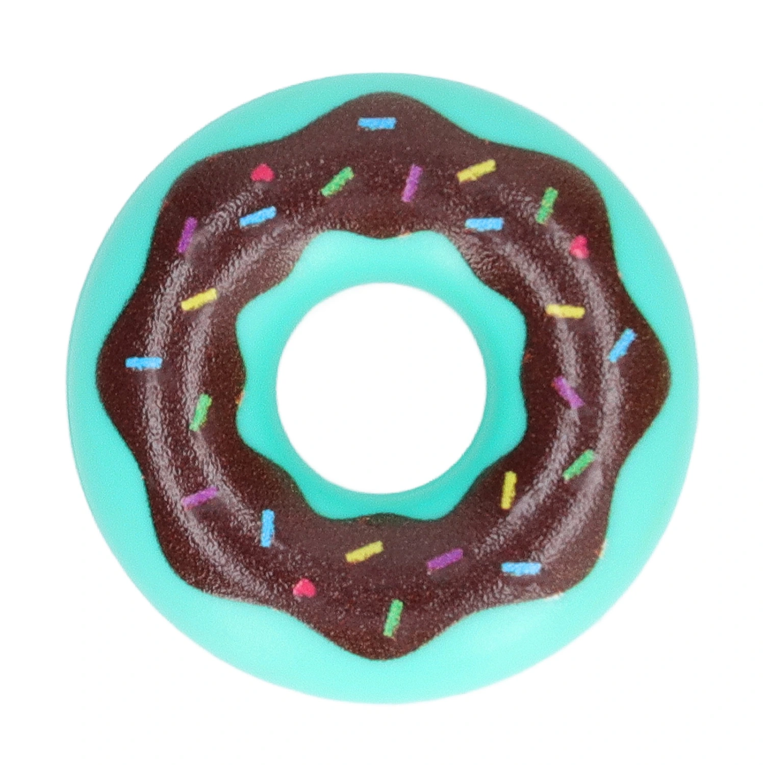 Fidget Toy Magnetic Anxiety Pressure Relieving Doughnut Fidget Slider for Adults Kids Mint Green