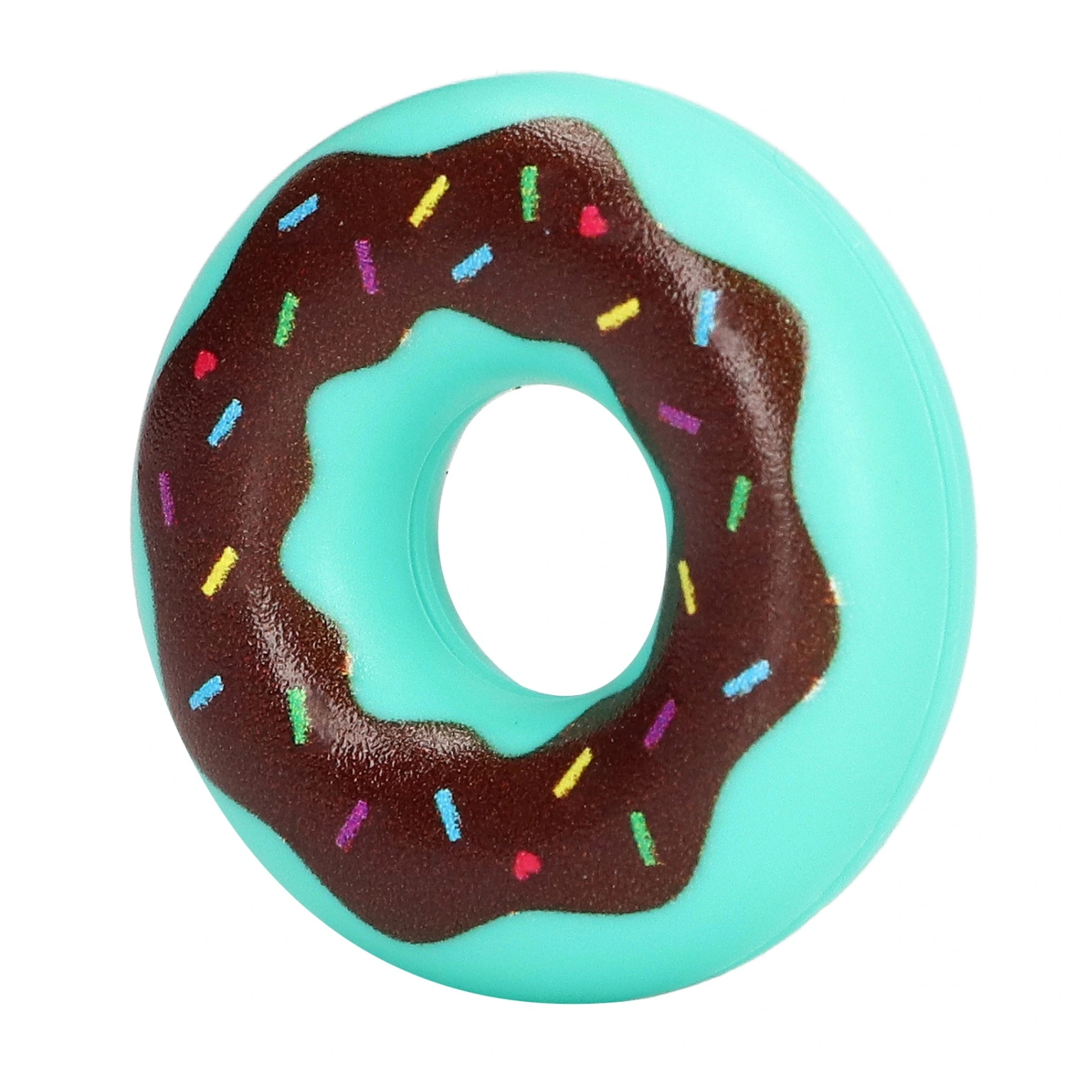 Fidget Toy Magnetic Anxiety Pressure Relieving Doughnut Fidget Slider for Adults Kids Mint Green