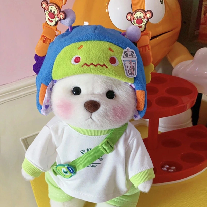 Stuffed Animal Clothes Adorable Fashionable Soft Plush Cartoon Doll Clothes for Bears Type 1