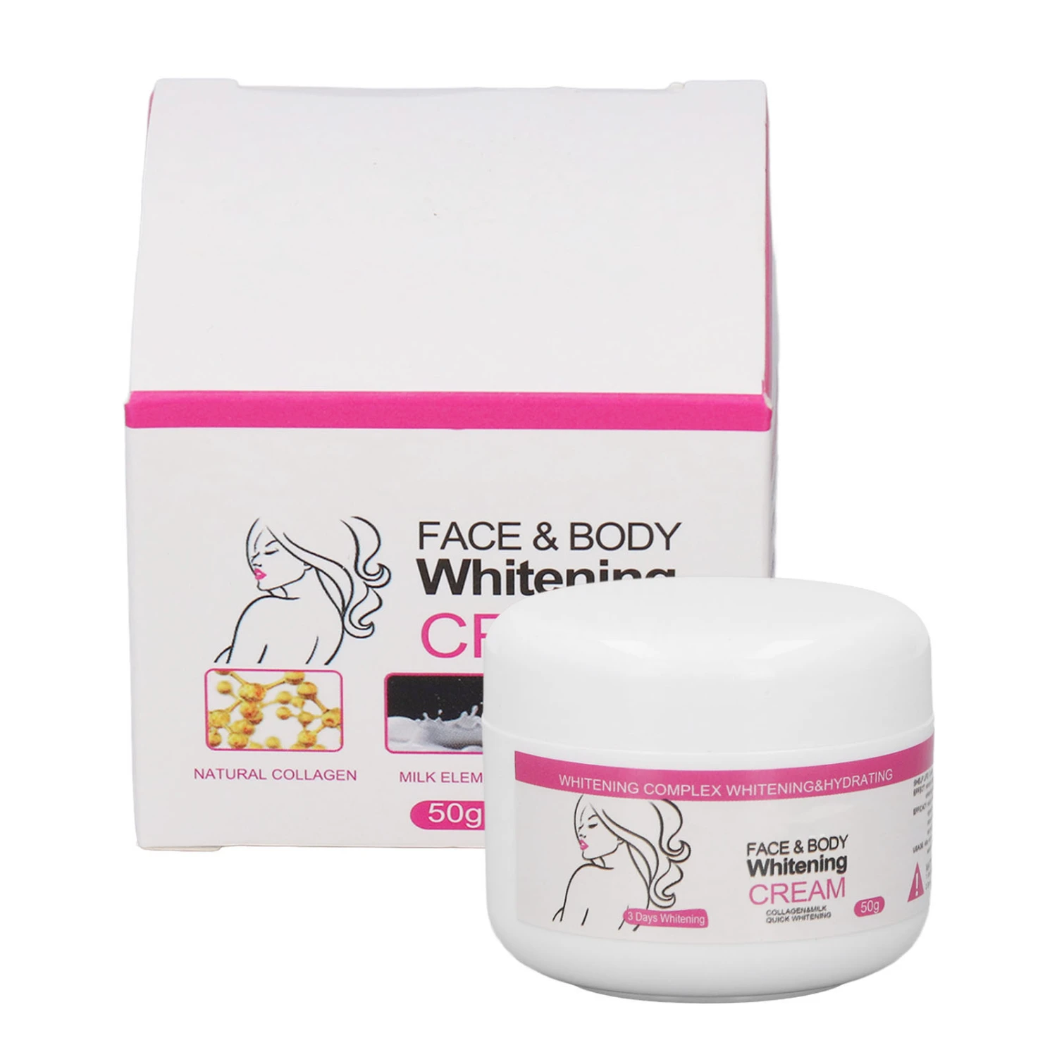 Dark Spot Corrector Cream Whitening Moisturizing Portable Face Body Skin Care Cream 1.8 Oz for Underarms Knees