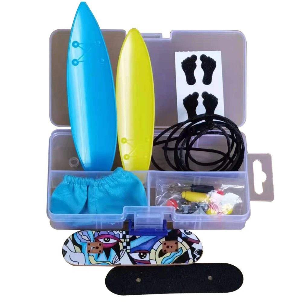 Finger Surfing Skateboard Self Assembly Combination Finger Surfboard Toy