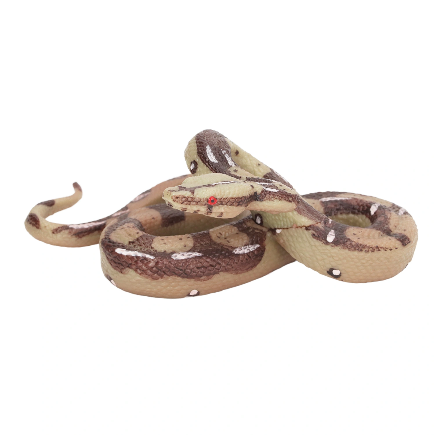 Scare Toy Snake Soft Realistic Scary Fake Snake Portable Simulation Gardening Prop Toy for Pranks