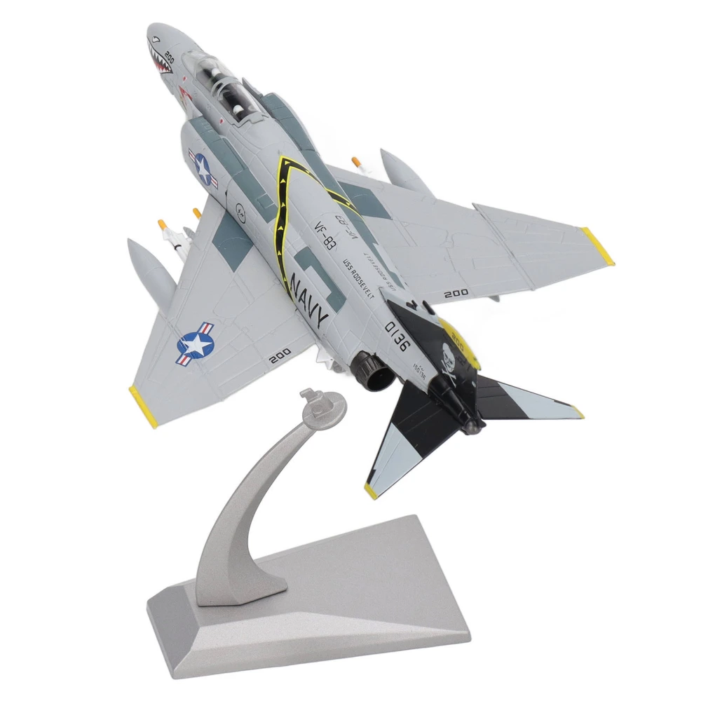 1:100 Scale Fighter Model Alloy Metal Fighter Aircraft Model for Office Collection