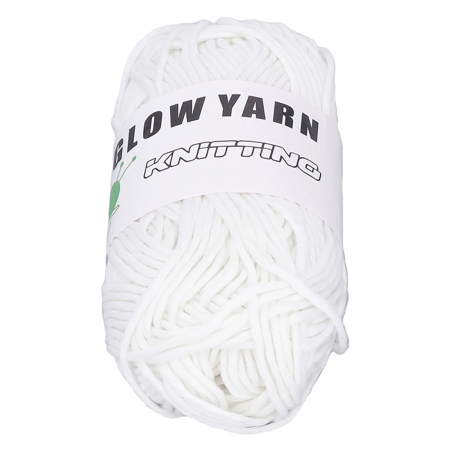 164ft Luminous Chunky Yarn DIY Polyester Weave Glow Luminous Knitted Yarn for Carpet Sweater Hat Color 1