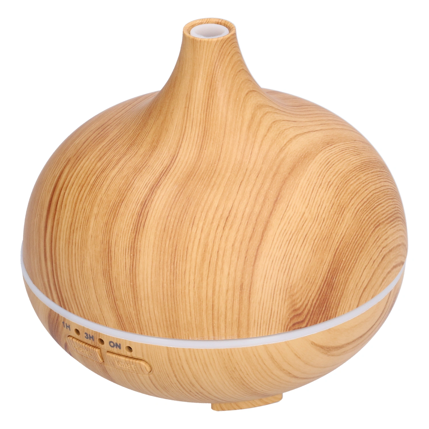 150ml Wood Grain Aromatherapy Diffuser USB Essential Oil Diffuser Cool Mist Night Light Humidifier for Bedroom Office