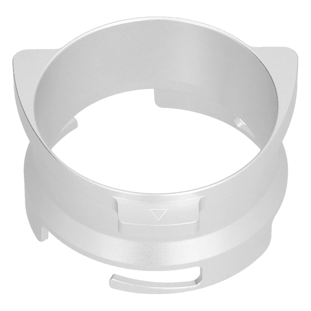 54mm Coffee Dosing Ring Replacement Funnel Coffee Accessories for Breville 8 Series Coffee Machine HandleSilver